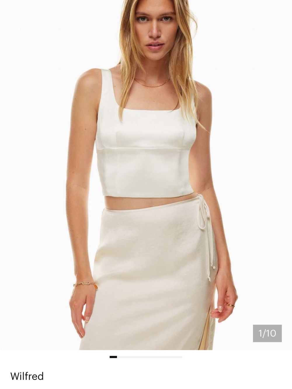 Wilfred Aritzia Bustier top